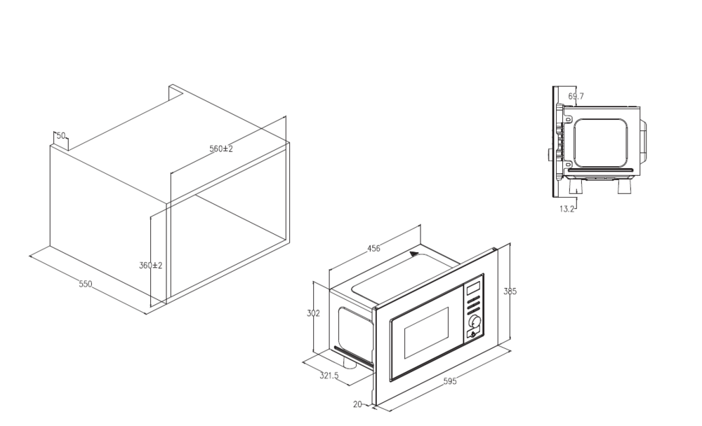 Delonghi DMO 20NB MATERO