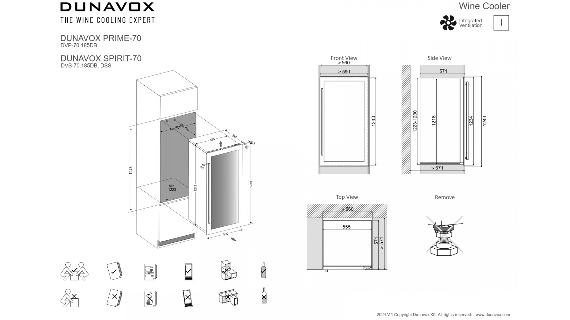 DUNAVOX DVS-70.185DSS