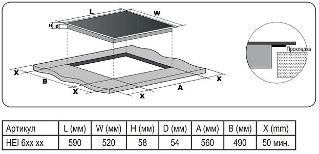 Evelux HEI 640 B