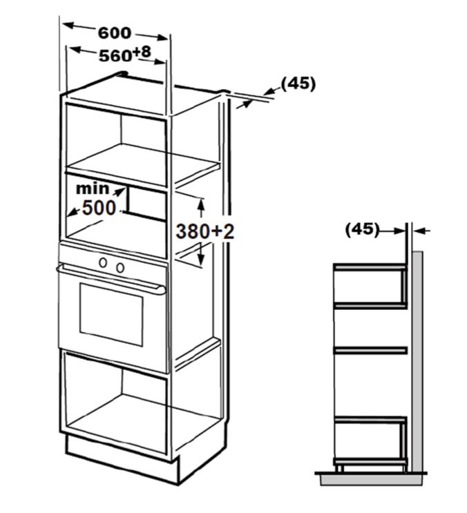 MAUNFELD MBMO820SGB10