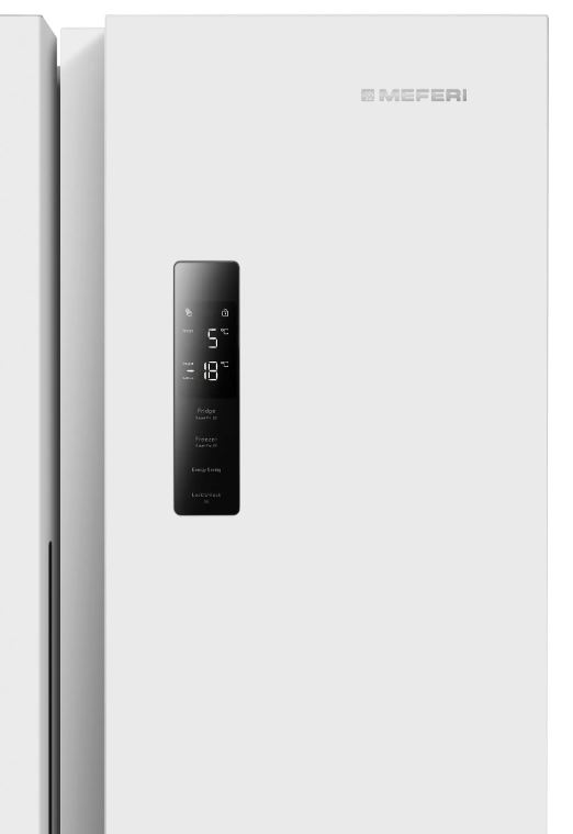 Meferi MFR78WH TOTAL NO FROST SIDE BY SIDE ULTRA