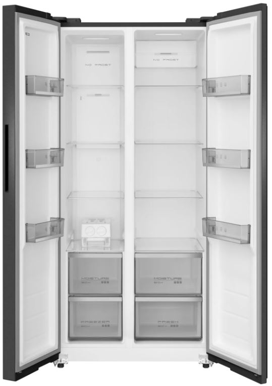 Meferi MFR83BLACK IX TOTAL NO FROST SIDE BY SIDE COMFORT