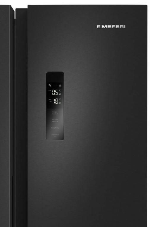 Meferi MFR83BLACK IX TOTAL NO FROST SIDE BY SIDE COMFORT