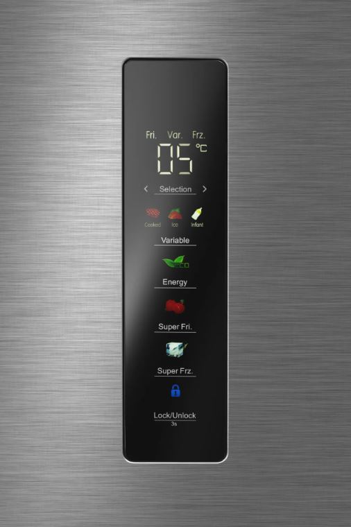 Meferi MFR83IX TOTAL NO FROST CROSS DOOR COMFORT