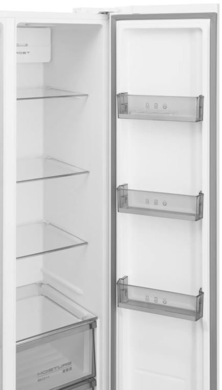 Meferi MFR83WH TOTAL NO FROST SIDE BY SIDE COMFORT