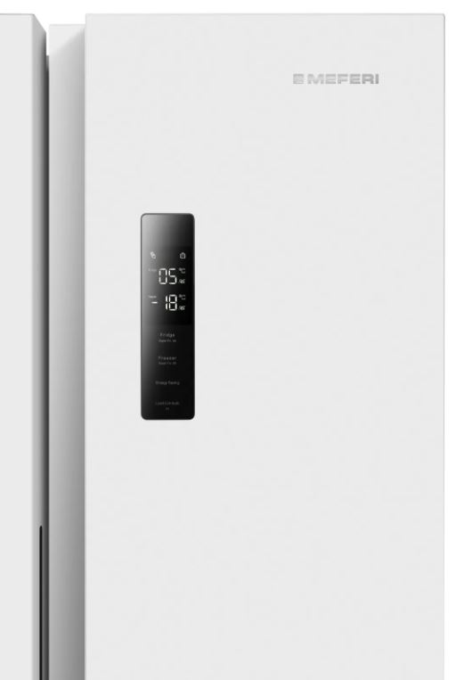 Meferi MFR83WH TOTAL NO FROST SIDE BY SIDE COMFORT