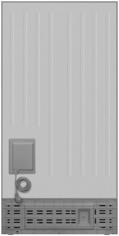 Meferi MFR91IX TOTAL NO FROST SIDE BY SIDE COMFORT