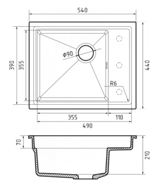Rivelato NOBILE NB-544-R (topazio)