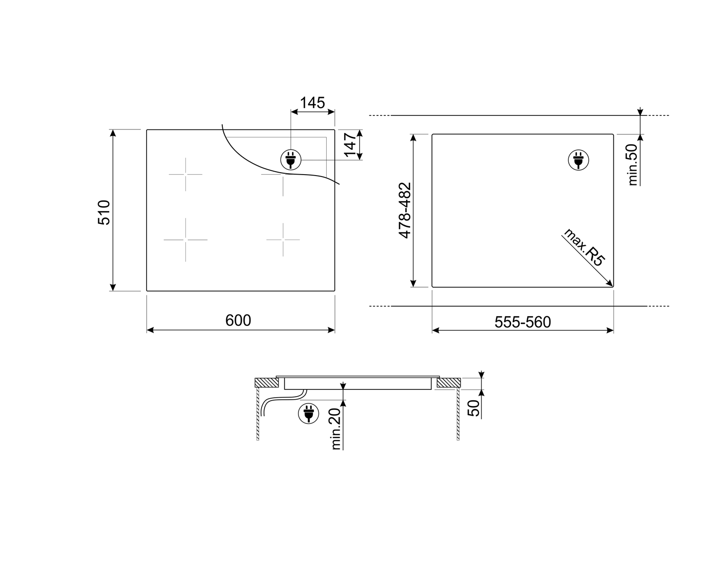 Smeg SIM3644N